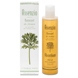 confezione di L’Erbolario Assenzio Bagnogel Alle 3 Artemisie Confezione 200ml confezione di L’Erbolario Assenzio Bagnogel Alle 3 Artemisie Confezione 200ml