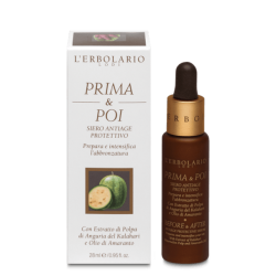 confezione di L’Erbolario Prima & Poi Siero Antiage Preparatore D'Abbronzatura Confezione 28ml confezione di L’Erbolario Prima & Poi Siero Antiage Preparatore D'Abbronzatura Confezione 28ml