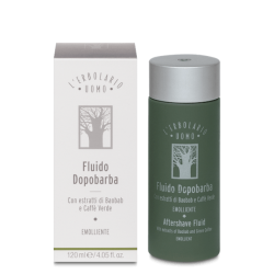confezione di L’Erbolario Uomo Fluido Dopobarba Confezione 120ml