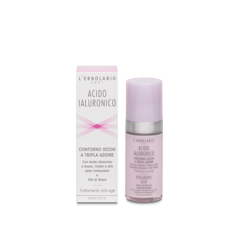 confezione di L’Erbolario Acido Ialuronico Contorno Occhi Confezione 30ml