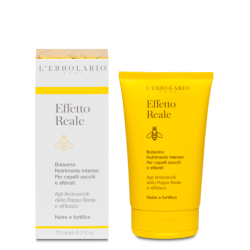 confezione di L’Erbolario Effetto Reale Balsamo Nutriente Confezione 125ml
