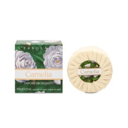 confezione di L’Erbolario Camelia Sapone Confezione 100 Gr confezione di L’Erbolario Camelia Sapone Confezione 100 Gr