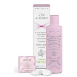 confezione di L’Erbolario Acido Ialuronico Lozione Riequilibrante Viso Flacone 200ml + 4 Maschere Monouso confezione di L’Erbolario Acido Ialuronico Lozione Riequilibrante Viso Flacone 200ml + 4 Maschere Monouso