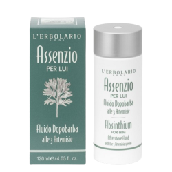 confezione di L’Erbolario Assenzio Fluido Dopobarba Confezione 125ml