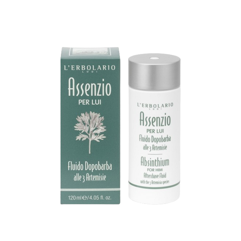 confezione di L’Erbolario Assenzio Fluido Dopobarba Confezione 125ml confezione di L’Erbolario Assenzio Fluido Dopobarba Confezione 125ml