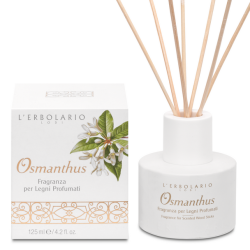 confezione di L’Erbolario Osmanthus Fragranza Legni Profumati Confezione 125ml confezione di L’Erbolario Osmanthus Fragranza Legni Profumati Confezione 125ml