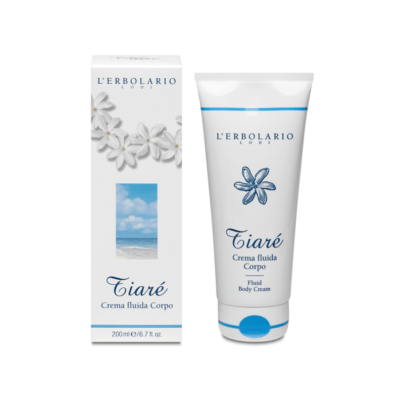confezione di L’Erbolario Tiaré Crema Fluida Corpo Confezione 200ml confezione di L’Erbolario Tiaré Crema Fluida Corpo Confezione 200ml