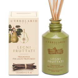 confezione di L’Erbolario Legni Fruttati Legni Profumati Confezione 125ml