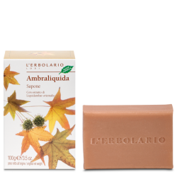 confezione di L’Erbolario Ambraliquida Sapone Confezione 100 Gr confezione di L’Erbolario Ambraliquida Sapone Confezione 100 Gr