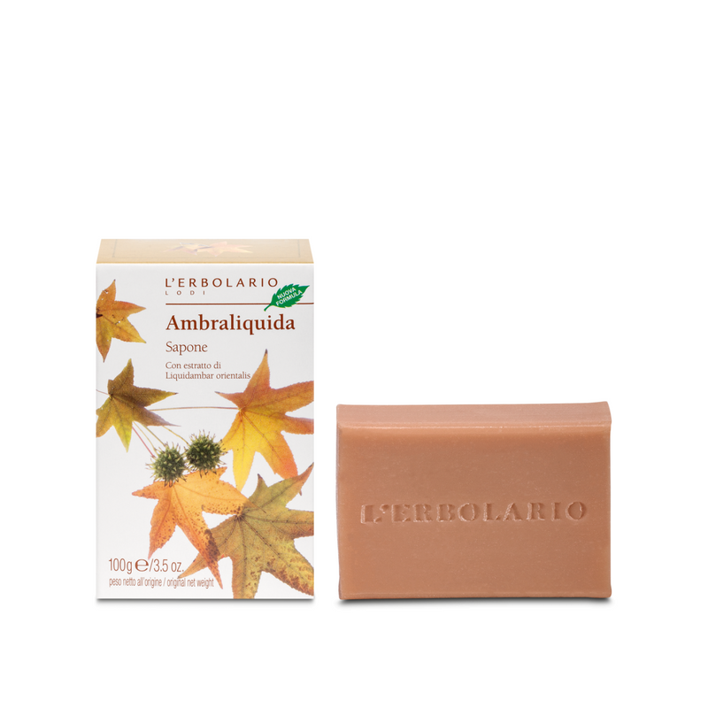 confezione di L’Erbolario Ambraliquida Sapone Confezione 100 Gr confezione di L’Erbolario Ambraliquida Sapone Confezione 100 Gr