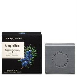 confezione di L’Erbolario Ginepro Nero Sapone Confezione 100 Gr confezione di L’Erbolario Ginepro Nero Sapone Confezione 100 Gr