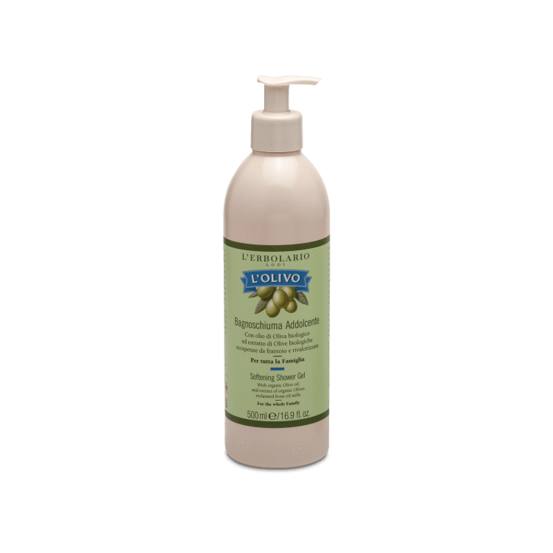 confezione di L’Erbolario L'Olivo Bagnoschiuma Addolcente Confezione 500ml confezione di L’Erbolario L'Olivo Bagnoschiuma Addolcente Confezione 500ml