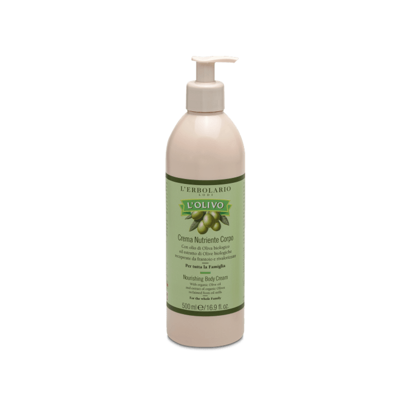 confezione di L’Erbolario L'Olivo Crema Corpo Nutriente Confezione 500ml confezione di L’Erbolario L'Olivo Crema Corpo Nutriente Confezione 500ml