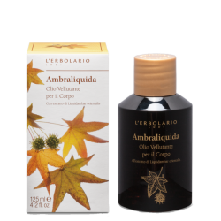confezione di L’Erbolario Ambraliquida Olio Vellutato Corpo Confezione 125ml