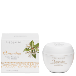 confezione di L’Erbolario Osmanthus Crema Profumata Corpo Confezione 200ml