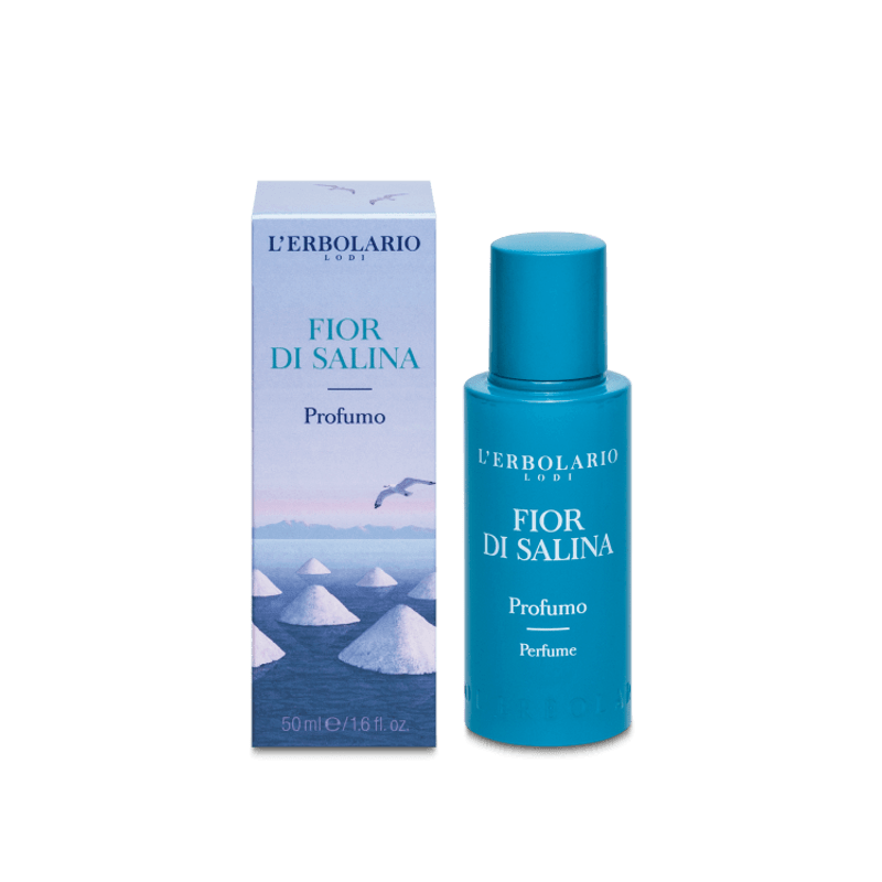 confezione di L’Erbolario Fior Di Salina Profumo Confezione 50ml