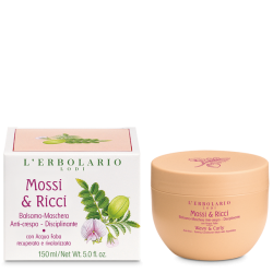 confezione di L’Erbolario Capelli Mossi&Ricci Balsamo Anti-crespo Disciplinante Confezione 150ml confezione di L’Erbolario Capelli Mossi&Ricci Balsamo Anti-crespo Disciplinante Confezione 150ml