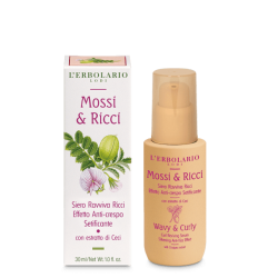 confezione di L’Erbolario Capelli Mossi&Ricci Siero Ravviva Effetto Anti-crespo Setificante Confezione 30ml confezione di L’Erbolario Capelli Mossi&Ricci Siero Ravviva Effetto Anti-crespo Setificante Confezione 30ml