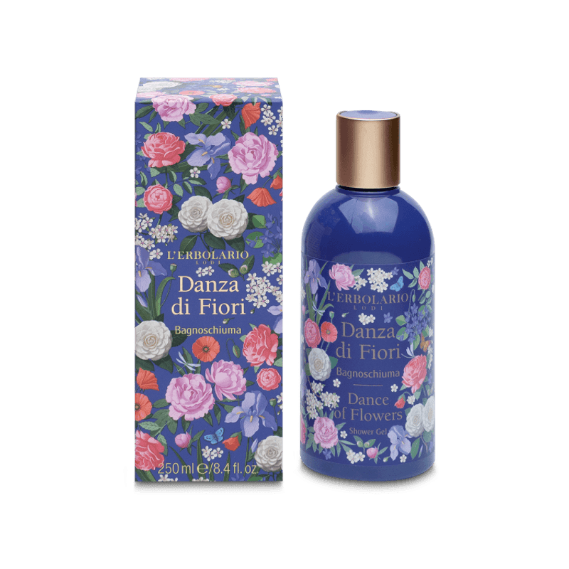 confezione di L’Erbolario Danza di Fiori Bagnoschiuma Confezione 250ml confezione di L’Erbolario Danza di Fiori Bagnoschiuma Confezione 250ml