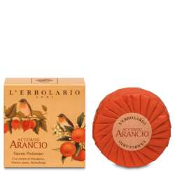 confezione di L’Erbolario Accordo Arancio Sapone Profumato Confezione 100 Gr confezione di L’Erbolario Accordo Arancio Sapone Profumato Confezione 100 Gr