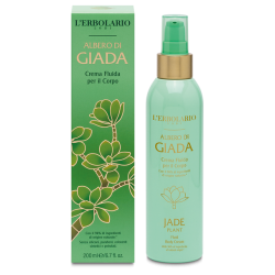 confezione di L’Erbolario Albero Di Giada Crema Fluida Corpo Confezione 200ml