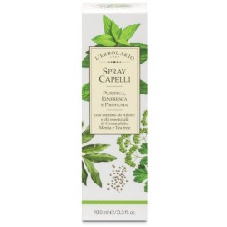 confezione di L’Erbolario Spray Capelli Purificante e Rinfrescante Confezione 100ml