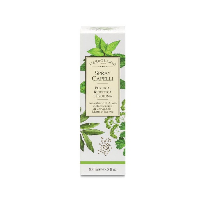 confezione di L’Erbolario Spray Capelli Purificante e Rinfrescante Confezione 100ml confezione di L’Erbolario Spray Capelli Purificante e Rinfrescante Confezione 100ml