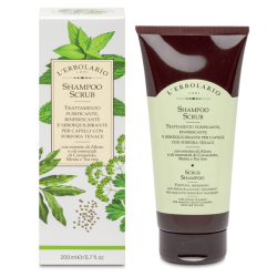 confezione di L’Erbolario Shampoo Scrub Seboriequilibrante Confezione 200ml