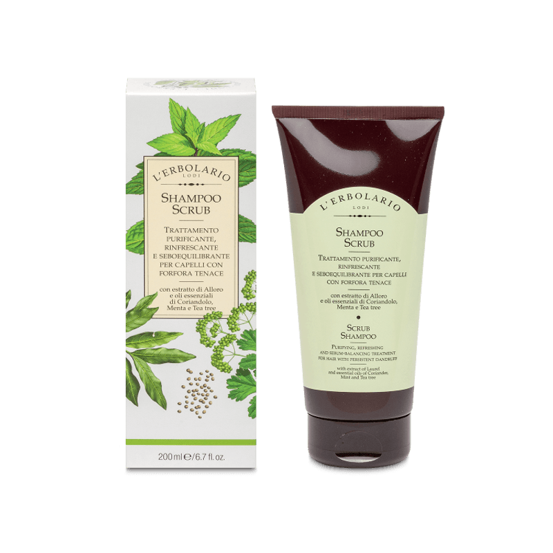 confezione di L’Erbolario Shampoo Scrub Seboriequilibrante Confezione 200ml confezione di L’Erbolario Shampoo Scrub Seboriequilibrante Confezione 200ml