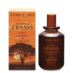 confezione di L’Erbolario Accordo Ebano Lozione Dopobarba Confezione 100ml