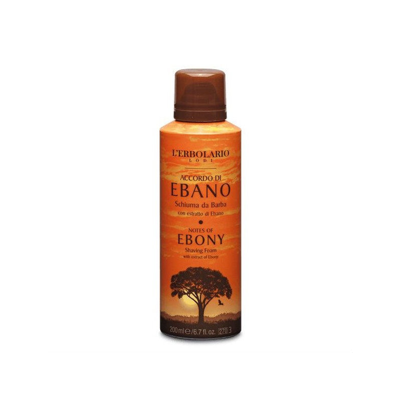 confezione di L’Erbolario Accordo Ebano Schiuma Da Barba Confezione 200ml confezione di L’Erbolario Accordo Ebano Schiuma Da Barba Confezione 200ml
