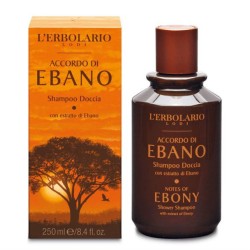 confezione di L’Erbolario Accordo Ebano Shampoo Doccia Confezione 250ml confezione di L’Erbolario Accordo Ebano Shampoo Doccia Confezione 250ml