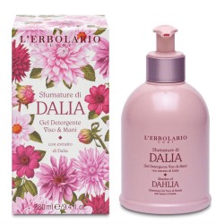 confezione di L’Erbolario Sfumature Dalia Gel Detergente Viso&Mani Confezione 280ml confezione di L’Erbolario Sfumature Dalia Gel Detergente Viso&Mani Confezione 280ml