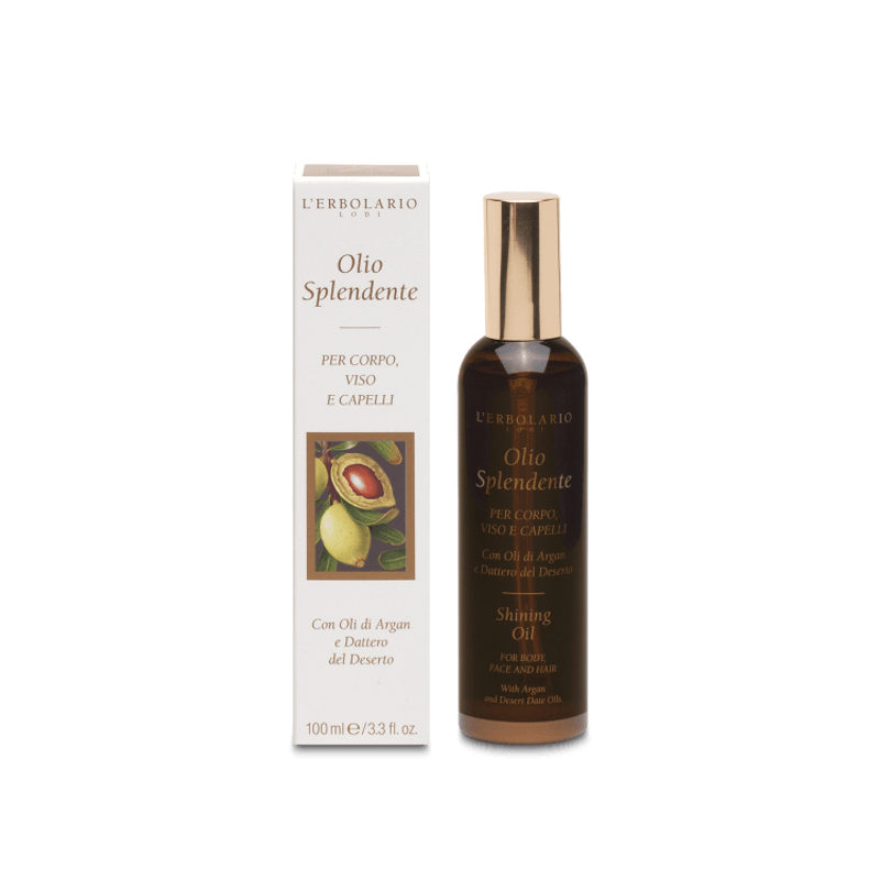 confezione di L’Erbolario Olio Splendente Corpo/Viso/Capelli Confezione 100ml confezione di L’Erbolario Olio Splendente Corpo/Viso/Capelli Confezione 100ml