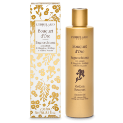 confezione di L’Erbolario Bouquet D'Oro Bagnoschiuma Confezione 250ml confezione di L’Erbolario Bouquet D'Oro Bagnoschiuma Confezione 250ml
