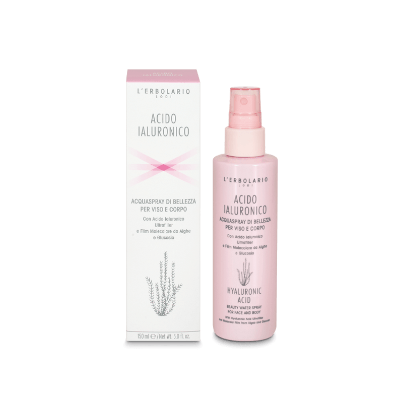 confezione di L’Erbolario Acido Ialuronico Acquaspray Confezione 150ml confezione di L’Erbolario Acido Ialuronico Acquaspray Confezione 150ml