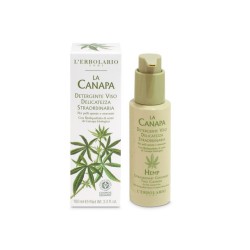 confezione di L’Erbolario La Canapa Detergente Viso Confezione 100ml confezione di L’Erbolario La Canapa Detergente Viso Confezione 100ml