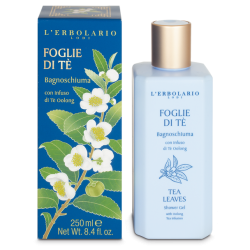confezione di L’Erbolario Foglie Di Tè Bagnoschiuma Confezione 250ml