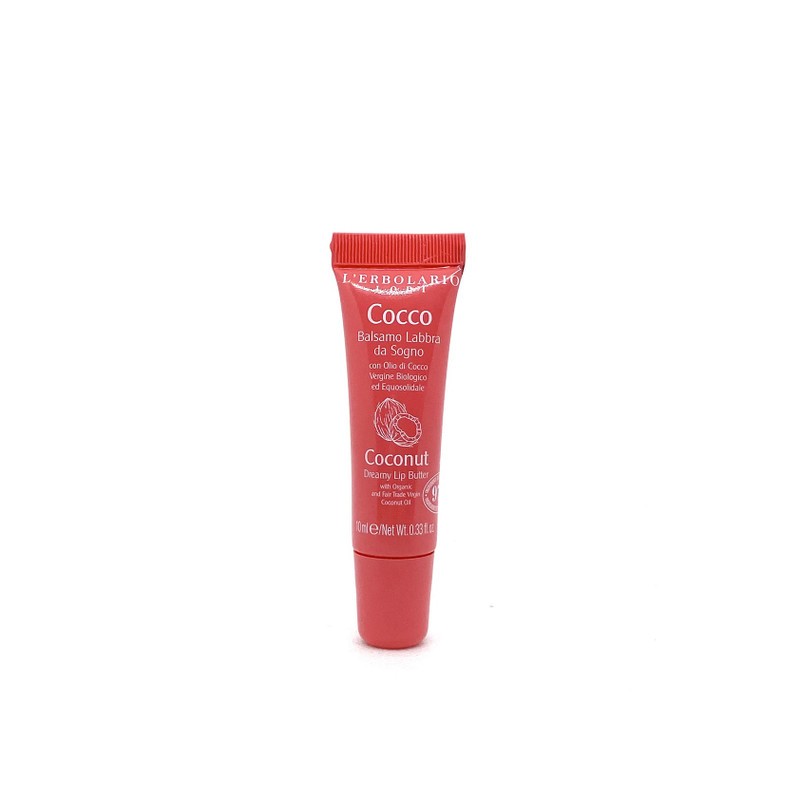 confezione di L’Erbolario Cocco Balsamo Labbra Da Sogno Confezione 10ml confezione di L’Erbolario Cocco Balsamo Labbra Da Sogno Confezione 10ml