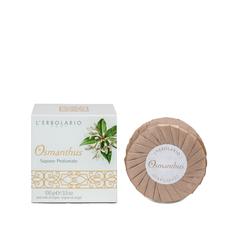 confezione di L’Erbolario Osmanthus Sapone Confezione 100 Gr confezione di L’Erbolario Osmanthus Sapone Confezione 100 Gr