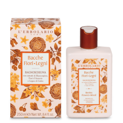 confezione di confezione di L’Erbolario Bacche Fiori Legni Bagnoschiuma Confezione 250ml confezione di confezione di L’Erbolario Bacche Fiori Legni Bagnoschiuma Confezione 250ml