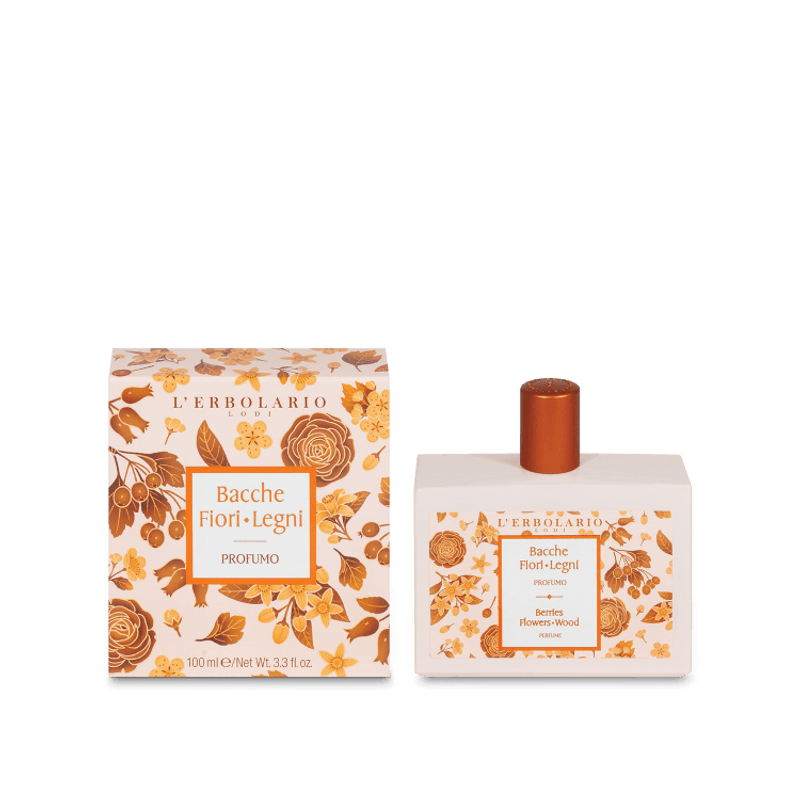 confezione di confezione di L’Erbolario Bacche Fiori Legni Profumo Confezione 100ml