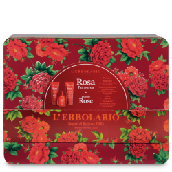confezione di confezione di L’Erbolario – Rosa Purpurea Segreti Bellezza Confezione 3 Pezzi confezione di confezione di L’Erbolario – Rosa Purpurea Segreti Bellezza Confezione 3 Pezzi
