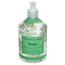 confezione di L’Erbolario Assenzio Detergente Mani & Corpo Confezione 490ml confezione di L’Erbolario Assenzio Detergente Mani & Corpo Confezione 490ml