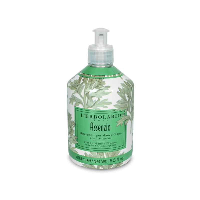 confezione di L’Erbolario Assenzio Detergente Mani & Corpo Confezione 490ml confezione di L’Erbolario Assenzio Detergente Mani & Corpo Confezione 490ml