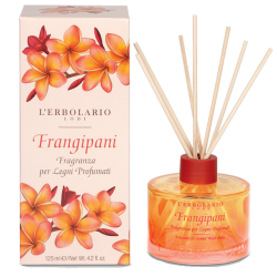 confezione di L’Erbolario Frangipani Fragranza Legni Profumati Confezione 125ml