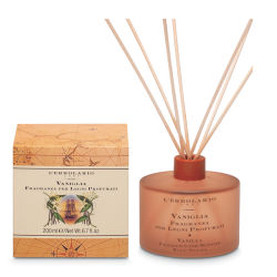 confezione di L’Erbolario Vaniglia Fragranza Legni Profumati Confezione 200ml confezione di L’Erbolario Vaniglia Fragranza Legni Profumati Confezione 200ml