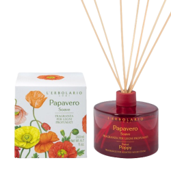 confezione di L’Erbolario Papavero Soave Fragranza Legni Confezione 200ml confezione di L’Erbolario Papavero Soave Fragranza Legni Confezione 200ml