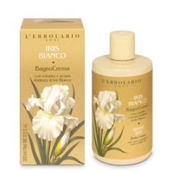 confezione di L’Erbolario Iris Bianco BagnoCrema Confezione 300ml confezione di L’Erbolario Iris Bianco BagnoCrema Confezione 300ml