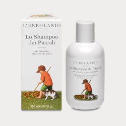 Formato di L'Erbolario Shampoo dei Piccoli Detergente alla Calendula Riso e Malva 200 ml Formato di L'Erbolario Shampoo dei Piccoli Detergente alla Calendula Riso e Malva 200 ml